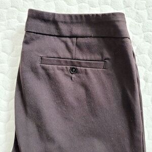 Ecru dress slacks brown pants business casual office 6